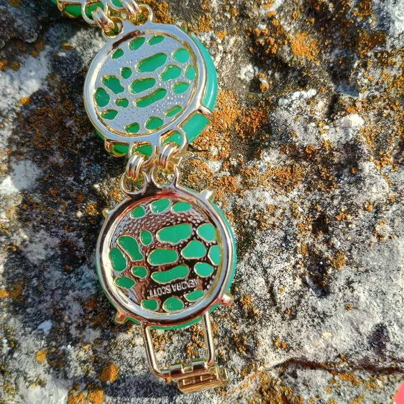 Kendra Scott (retired) chunky faceted Chalcedony Cassie, Preppy Core - Picture 7 of 14